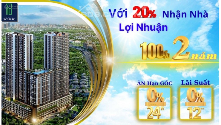 CĂN HỘ GIÁP PHẠM VĂN ĐỒNG, CHỈ THANH TOÁN 20% ĐẾN KHI NHẬN NHÀ, LỢI NHUẬN 20%/2 NĂM