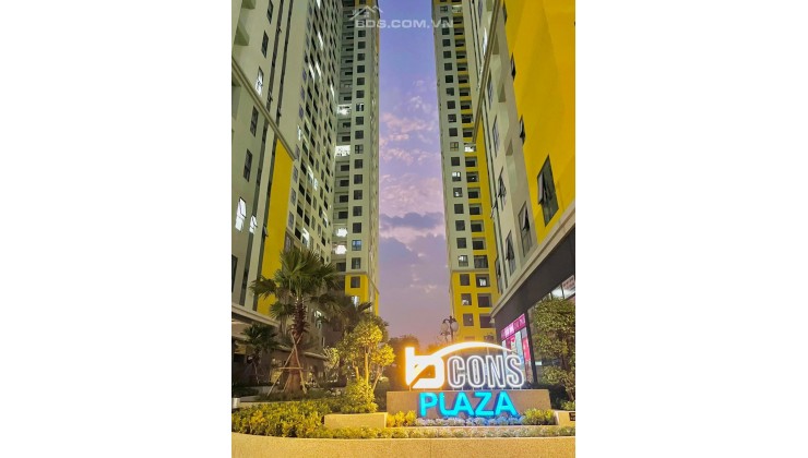 1.630 tỷ 2pn Bcons Plaza view hồ bơi 51m2, chuyển nhượng được,