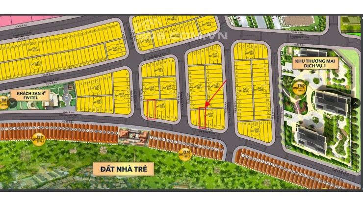 Đất nền xây nhà ở trong khu đô thị Nam Hội An city