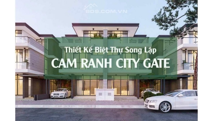 Bán ngay 150m2 Cam Ranh citygate  MT Nguyễn Tất Thành - view đầm - gần biển, sân bay cam ranh chỉ từ 15tr/m2