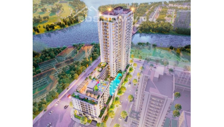 Dự án căn hộ đầu tiên và duy nhất tại khu The Crescent, view trực diện Hồ Bán Nguyệt, cầu Ánh Sao