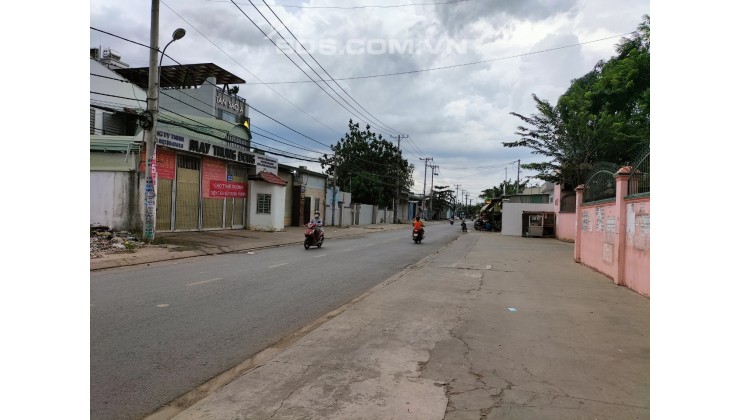 Bán lô đất mặt tiền - đường container có lề rộng - đã lên hết thổ cư - Huyện Hóc Môn