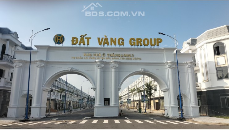 Chính chủ cần bán gấp căn nhà 3 tầng mặt tiền đường lớn tại dự án Thăng Long 2 Bàu Bàng