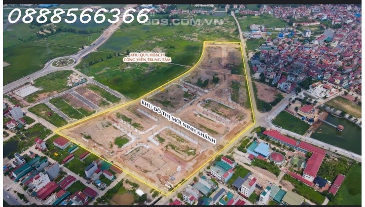 Bán đất nền cạnh khu CN Quang Châu sổ đỏ từng lô