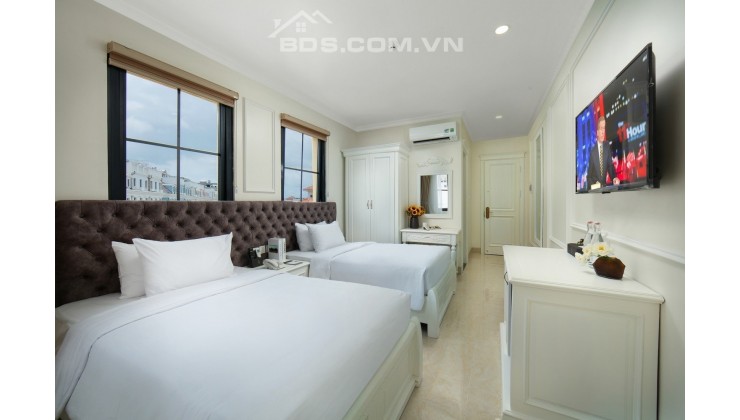 Bán  căn  khách sạn  lô góc 3 mặt tiền tại SUN 7 màu - Gần  VIN PEARL  - Full nội thất - Sổ Đỏ chính chủ