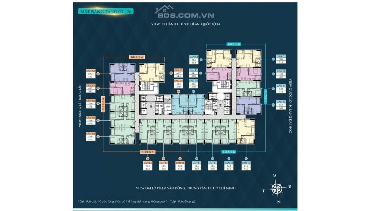 Bán Dự án Bcons Polaris - Căn hộ giá tốt nhất Bình Dương