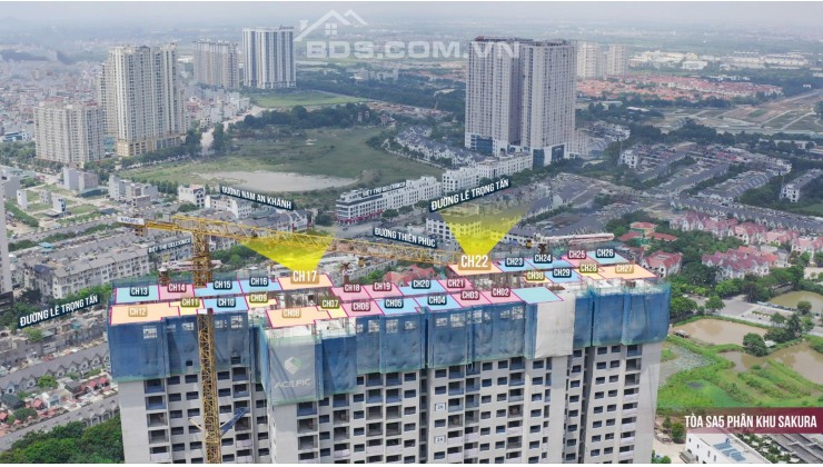 Bán Nhanh! Căn góc 2 ngủ +1 - SA5 Vinhomes Smart City, tầng trung đẹp, giá full 3.4 tỷ