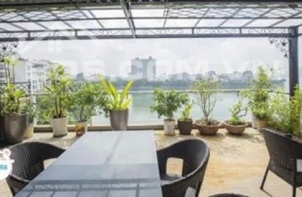 Bán nhà mặt Hồ Tây phố Quảng An, 200 m2 7 Tầng mặt tiền 8m nở hậu