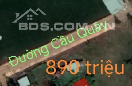 Bán gấp lô đất thổ mặt tiền đường đan giá 950 triệu hạ chốt 890 triệu