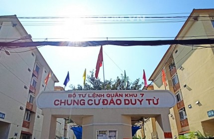 Cần bán căn hộ tầng 1 chung cư Đào Duy Từ - Đường Thành Thái, Phường 14, Quận 10