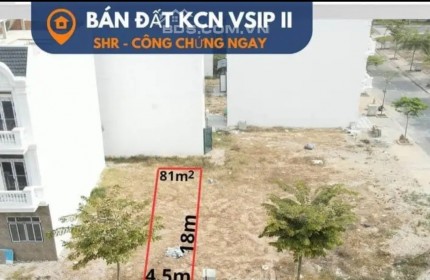 Cần bán lô đất đẹp tại khu nhà ở Vietsing phú chánh