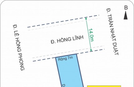 - Bán đất tặng nhà cấp 4 mặt tiền đường Hồng lĩnh  TTTP Nha trang khu vực bàn cờ  - Diện tích thực:  204,7m2 ngang 7m