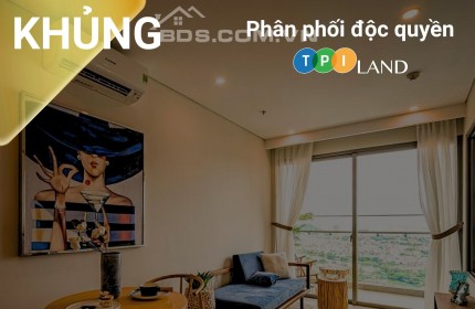 Suất nội bộ CĐT, trả 800tr nhận nhà, full nội thất, góp 3 năm không lãi. Miễn 2 năm phí quản lý