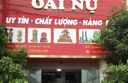 Chính chủ cho thuê nhà 3 tầng mặt phố số 126A Tam Trinh, vỉa hè rộng, có chỗ đỗ ô tô