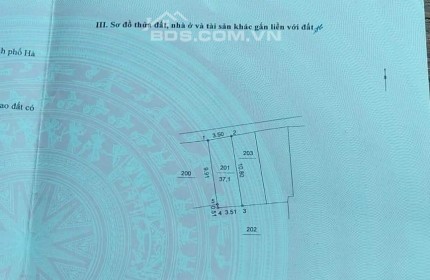 Bán Đất Trần Phú, Văn Quán, Hà Đông 37m giá 3 tỷ 65.