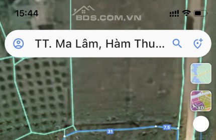 Gia Đình còn lô đất cần bán nhanh để trả nợ thuộc thị trấn Ma Lâm - Hàm Thuận Bắc