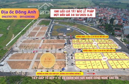 Đấu giá Lễ Pháp
Giá siêu mềm, Vị trí siêu đẹp có 102 tại Huyện Đông Anh, TP. Hà Nội