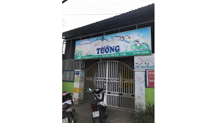 Cho thuê nhà MT Trần Văn Giau xã Lê Minh Xuân Bình Chánh 350m2 giá 13 tr