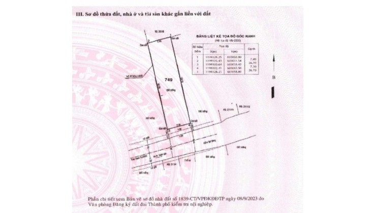 Bán lô đất 1/ ngắn Vườn Lài, APĐ Q12. DT lớn giá đầu tư