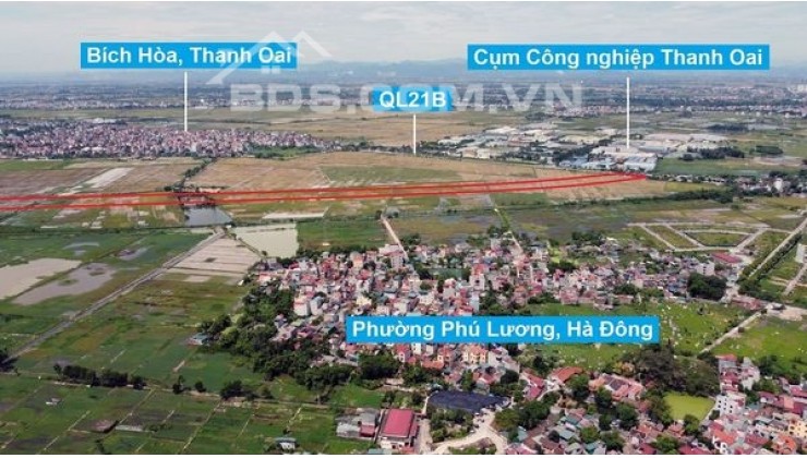 Bán đất nền nhà ở Bích Hòa Thanh Oai giá đầu tư