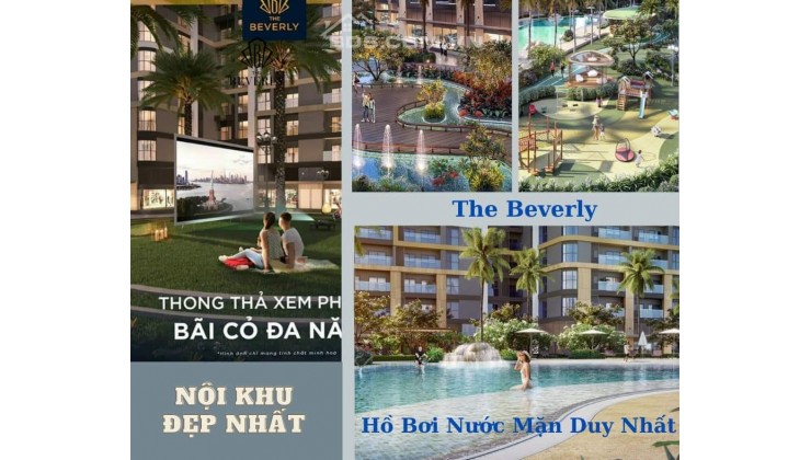 Những cái nhất của The Beverly so với các phân khu khác mà Vinhomes phát triển tại Vinhomes Grand Park Quận 9