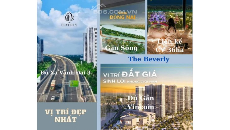 Những cái nhất của The Beverly so với các phân khu khác mà Vinhomes phát triển tại Vinhomes Grand Park Quận 9