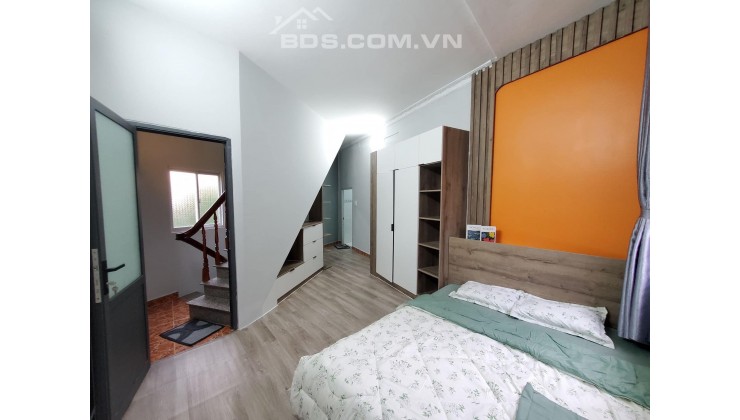 DTSD 70M2  Nguyễn Bỉnh Khiêm  3 tầng , nhà nở hậu 8.7m nhỉnh 3Tỷ GV