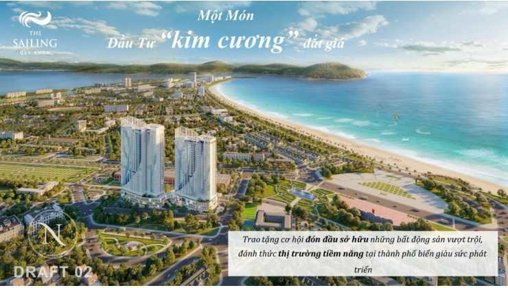 Chỉ hơn 400tr đồng sở hữu ngay căn hộ view biển Tại Quy Nhơn.