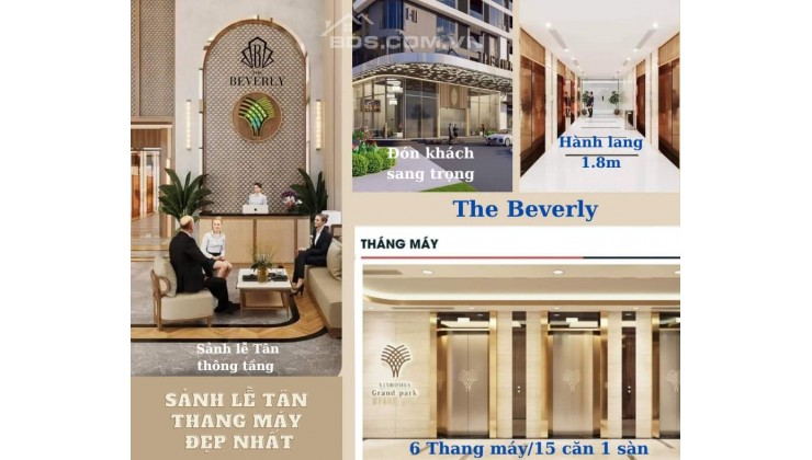 Những cái nhất của The Beverly so với các phân khu khác mà Vinhomes phát triển tại Vinhomes Grand Park Quận 9