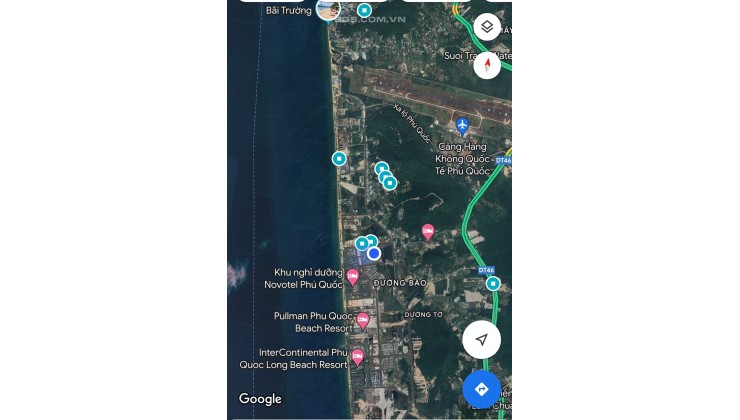 Đất trung tâm Bãi Trường  Phú Quốc - Đất đường lớn view biển rộng thoáng hàng hiếm .