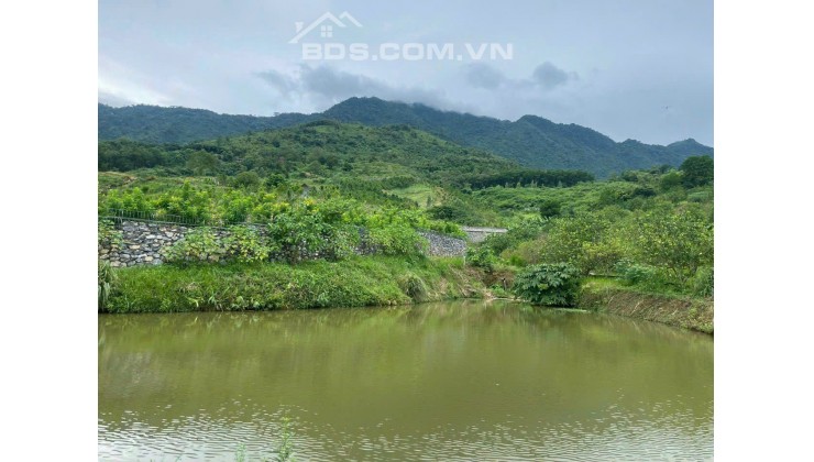 Cần bán lô đất nghỉ dưỡng view núi cực thoáng 1800m2 sổ hồng mới tại tiến xuân - thạch thất 0963890211