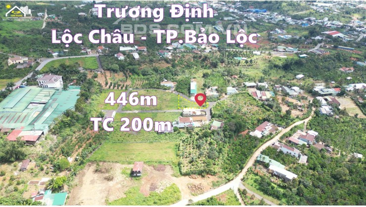 đất nền biệt thự 3 mặt tiền lộc châu bảo lộc lâm đồng