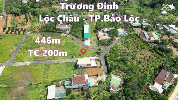 đất nền biệt thự 3 mặt tiền lộc châu bảo lộc lâm đồng