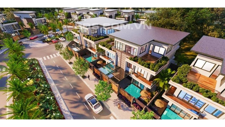 Khu biệt thự cao cấp“phố đón, sông ôm” Rivera Villas Dương Đông