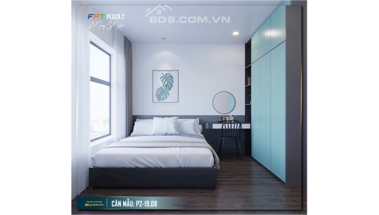 Chỉ với 490Tr đã có cơ hội nhận bàn giao căn hộ FPT Plaza 2 - 72 m2 - Bàn giao có nội thất