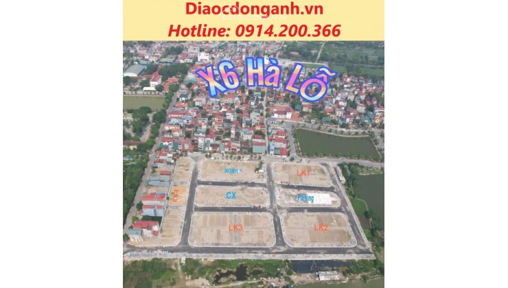 Chính chủ bán hoa hậu 90m view vườn hoa - đấu giá Hà Lỗ,Đông Anh. Giá siêu hấp dẫn. LH:0914200366