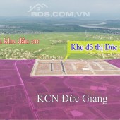 Bán đất nền tung tâm KCN Đức Giang sẵn sổ chỉ 17tr/m2