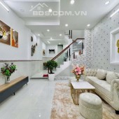 5 TẦNG KHU ĐỒNG BỘ - PHAN HUY ÍCH P12 - NGAY EMART  - HẺM NHỰA XE TẢI 1 TRỤC -  DT45M2-  5  Tầng - Ngang 4- Dài 12- Giá chỉ 7.2 Tỷ TL Gò Vấp