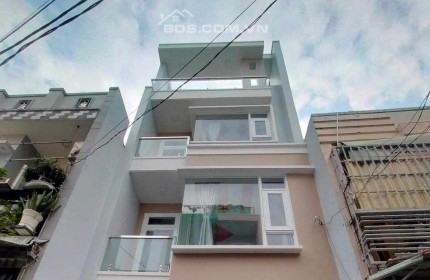 NHÀ MỚI XÂY - HẺM XH - GẦN LÊ THÚC HOẠCH - GIÁP TÂN PHÚ - QUẬN 6 - 4 TẦNG - 48M2 - 4.9 TỶ