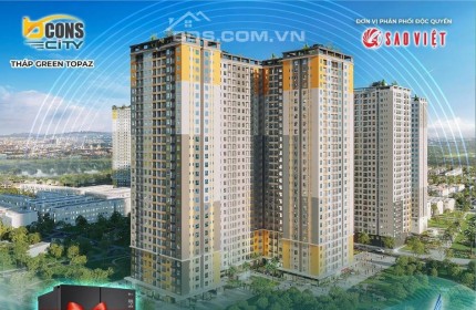 SỞ HỮU CĂN HỘ BCONS CITY CHỈ TỪ 180 TRIỆU CHO CĂN 2PN 2WC. CAM KẾT THUÊ LẠI 10TR/THÁNG.