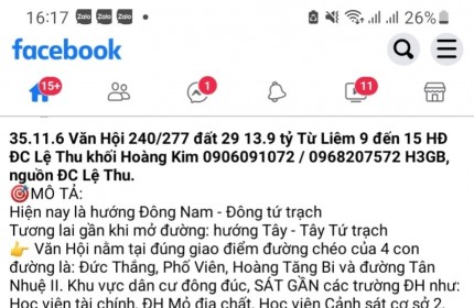 SIÊU HIẾM KHU VỰC HỒ TÂY BIỆT THỰ.DIỆN TÍCH 200M GIÁ  RẺ NHẤT QUẬN TÂY HỒ.HỒ TÂY.Ô TÔ.GIÁ 16 TỶ.CHẬM LÀ VỀ NHÌ