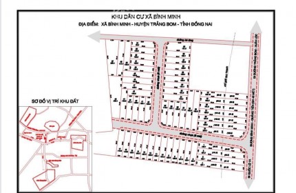 Chính chủ bán 100m2 thổ cư ,KDC Bình Minh, IGC School, giá 900 tr