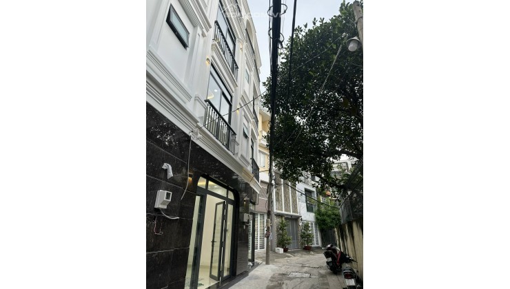 Nhà HXH đỗ cửa Lê Quang Định, P7, DT 5.2x10m, 4 lầu mới, giá 8.5 tỷ TL