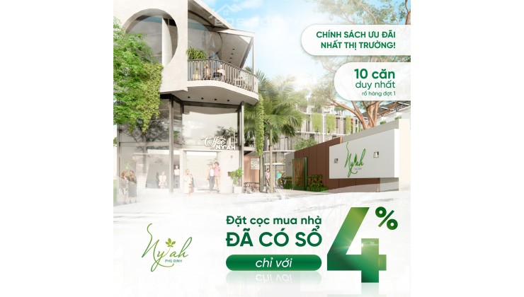 Bán nhà phố liền kề, khu dân cư biệt lập Ny'Ah Phú Định - Quận 8