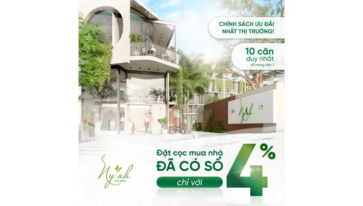 Nhà phố Ny'Ah Phú Định - khu biệt lập trung tâm thành phố