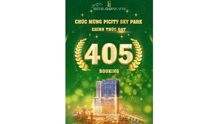 Picity Sky Park trúc đường Phạm Văn Đồng, chỉ thanh toán 20% đến khi nhận nhà, cam kết lợi nhuận 100% trong 2 năm