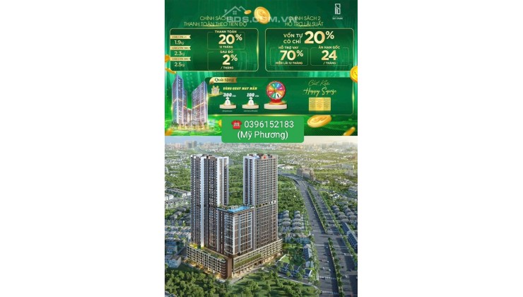 Picity Sky Park trúc đường Phạm Văn Đồng, chỉ thanh toán 20% đến khi nhận nhà, cam kết lợi nhuận 100% trong 2 năm