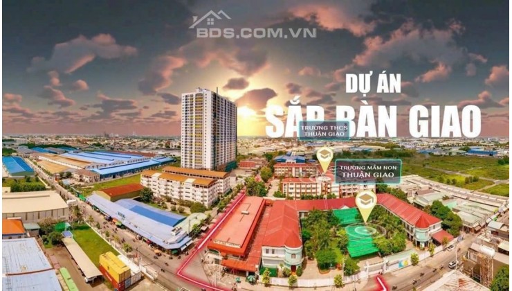 Căn hộ 42m2 TP Thuận An-BD tài chính 280 triệu sổ hồng lâu dài