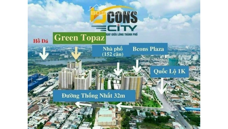 Cần bán gấp căn hộ 2PN giá chỉ 1,7 tỷ tại Dĩ An chiết khấu cao