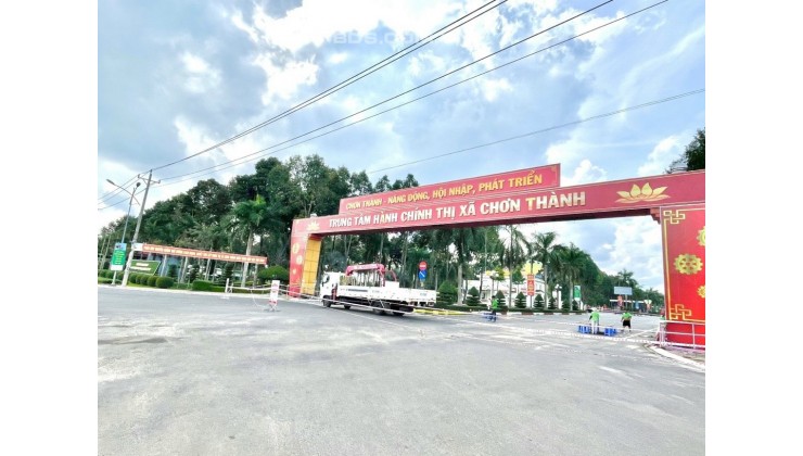 [BÁN GẤP]- 182M2 ĐẤT THỔ CƯ - NGAY TRUNG TÂM CHƠN THÀNH - GIÁ 520 TRIỆU